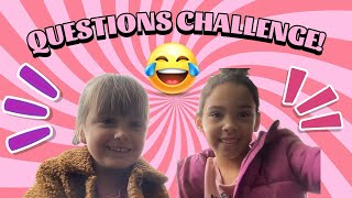 QUESTIONS CHALLENGE WITH MY BESTIE CHARLOTTE 🩷🩷 [upl. by Steele]