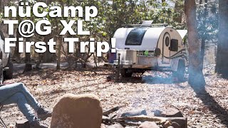 First camping trip of the season  nuCamp Tag XL Boondock in the deep backcountry of WV [upl. by Ardnaiek410]