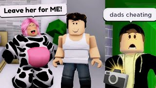 When You Catch DAD CHEATING on MOM 😳  Roblox Shorts Compilation [upl. by Namar643]