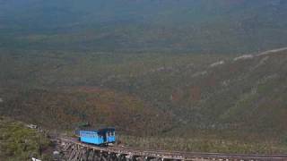 Mount Washington Cog Railway Climbing Jacobs Ladder [upl. by Allehs71]