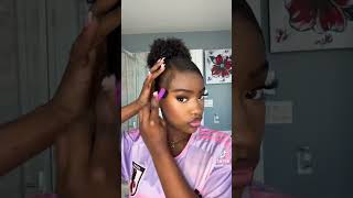 …natural hair anyone 10klikes howtomakeabraid hairstyles viralvideo [upl. by Ahsaet294]