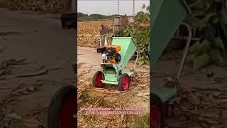 Small mobile crusher corn straw crusher caragana crusher [upl. by Archle493]