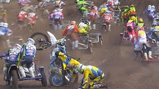 World Championship Sidecarcross Dutch Grand Prix 2016 Oss [upl. by Bonnell]