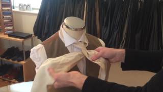 How to Tie a Cravat [upl. by Adnamas]