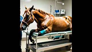 Horse treatment in hospitaltrending animals cutewildlife horse [upl. by Frederich]