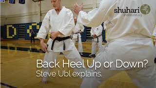 Back Heel Up or Down Steve Ubl Explains [upl. by Milstone]