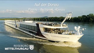 Flusskreuzfahrt auf der Donau mit der neuen «Kaiserin» – Excellence Empress [upl. by Lunsford]