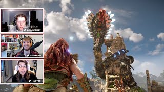 Horizon Forbidden West Gameplay Reaction Game Awards 2021 Horizon Zero Dawn 2 [upl. by Harbird]