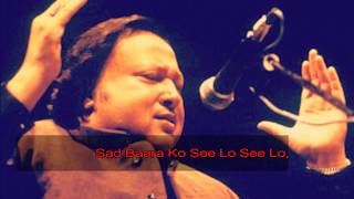 Fasl E Gul Hai  Nusrat Fateh Ali Khan [upl. by Bobinette]