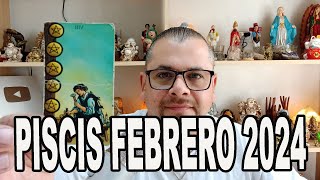 PISCIS ♓️ HOROSCOPO FEBRERO 2024 LECTURA DE LA RUEDA ASTROLOGICA [upl. by Rodge]