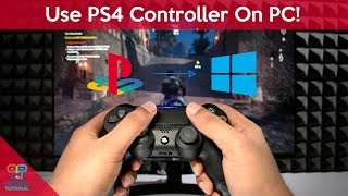 How to Use PS4 Controller On PC Windows 10 [upl. by Stone]