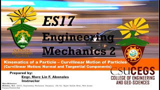 Curvilinear Motion Normal and Tangential Components Example No 1 [upl. by Adnamma]