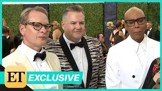 Emmys 2018 How RuPaul and Carson Kressley Feel About New Queer Eye Cast Exclusive [upl. by Nnalyrehc876]