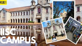 IISc Campus Vlog1Main BuildingJRD Tata LibraryCampus LifeIISc BangaloreResearch Life [upl. by Hekking]