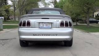 98 Mustang GT nonPI vs PI Engine Sound Comparison [upl. by Hacker560]