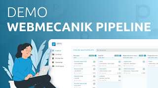 Démonstration du CRM Webmecanik Pipeline par Webmecanik [upl. by Atinauj]