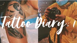 GETTING MY BIGGEST TATTOO  INK DIARY  EP 1 [upl. by Andrei]