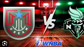 ATLANTA DREAM VS NEW YORK LIBERTY PLAYOFFS LIVE SCORE  WNBA SEASON 2024  ROUND 1 [upl. by Kenji]