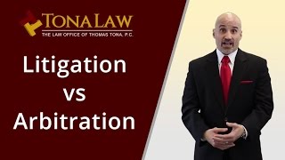 What is the difference between litigation and arbitration [upl. by Biebel449]