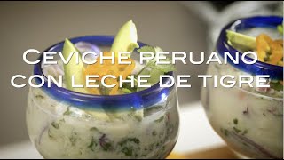 COMO PREPARAR EL MEJOR CEVICHE PERUANO CON LECHE DE TIGRE MUY FACIL [upl. by Locke]