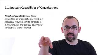 21 Strategic Capabilities of Organisations [upl. by Suoivart647]