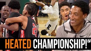 Sierra Canyon VS Etiwanda REGIONAL FINALS Gets HEATED amp PHYSICAL Scottie Pippen Jr SHINES [upl. by Bergstein548]