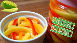 Atcharang Manga  How to make Pickled Mango Filipino Style [upl. by Liu]