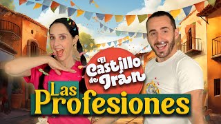 Las Profesiones  El Castillo de Iran 🏰❤️🎶  Canción para niños [upl. by Henigman]