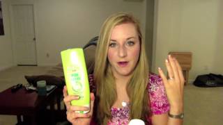 Garnier Fructis Pure Clean Fortifying Shampoo amp Conditioner Review [upl. by Jollenta]