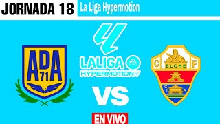 Alcorcon 02 Elche en vivo La Liga Hypermotion 202324 Jornada 18 [upl. by Calore31]