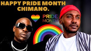 Chimano Happy Pride Month🌈 Bien Sauti Sol Gifts Chimano On This Important Month For The LGBTQ [upl. by Brote]