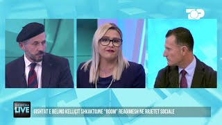 quotGishtat e mesit të Belosquot plas debati në studio Shqipëria Live 27 Prill 2023 [upl. by Umberto787]