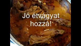 KAKAS PÖRKÖLT szokatlan módonROOSTER STEW unusual way [upl. by Ahsai536]