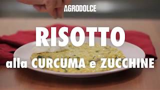 Risotto alla curcuma con zucchine colorato e gustoso [upl. by Atilol]