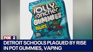 Detroit schools superintendent sounds alarm on pot gummies vape pens [upl. by Ssidnac215]