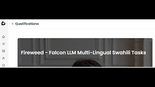 APPEN Fireweed  Falcon LLM MultiLingual ANSWERS [upl. by Noira]