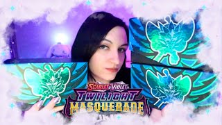 ASMR Twilight Masquerade Elite Trainer box Kick stream [upl. by Yclek]