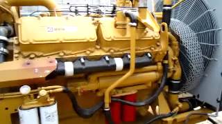 3412 CAT 370 kW DIESEL GENERATOR SET [upl. by Ahtelahs]