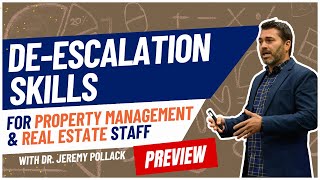 Deescalation Training for Real Estate amp Property Management Staff  Online Course Preview  Dr P [upl. by Bork64]