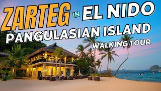 Walking Tour  Pangulasian Island  El Nido Resort  Beach Villa [upl. by Weisburgh]