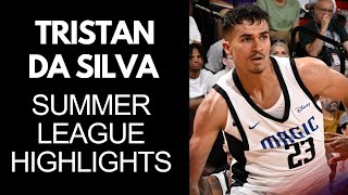 Best of Tristan da Silva 2024 NBA Summer League Highlights [upl. by Jules]