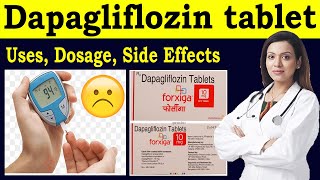 Dapagliflozin tablets 10 mg  Dapagliflozin tablets 5 mg  forxiga 10 mg in hindi Uses Side Effect [upl. by Lear877]