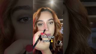 La mejor forma de respingar nuestra nariz nose makaeuptutorial makeuphacks makeuptransformation [upl. by Kedezihclem]