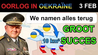 3 feb Oekraïeners voeren een MASSALE TEGENAANVAL UIT dringen de Russen terug  Oorlog in Oekraïne [upl. by Nagud]