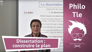 Philosophie  Terminale  Dissertation  construire le plan [upl. by Chor]