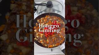 Giniling groundbeefrecipe giniling ginilingrecipe filipinorecipe filipinofood homecook [upl. by Hoseia]