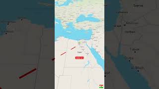 Distance between Niamey Nigeria to Tel Aviv Palestine moscowregion army aviation ukrainerussiabo [upl. by Auvil294]