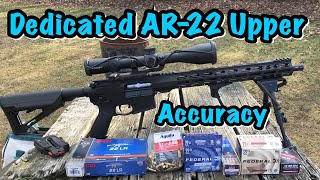 Dedicated AR22 116 Upper Vs CMMG Conversion KitIs It Really That Much More Accurate [upl. by Regni474]