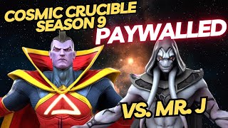 Annihilators More Like Annihilated Cosmic Crucible Season 9 Paywalled Marvel Strike Force MSF [upl. by Malissia251]