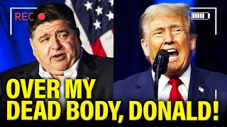 Gov Pritzker Sends STRONG WARNING to Trump [upl. by Anaiad]